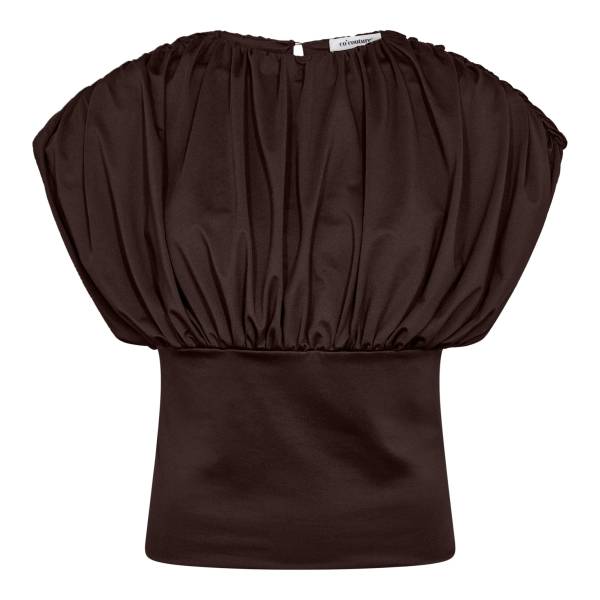 CO'COUTURE 35667 CattiaCC Top-dark brown
