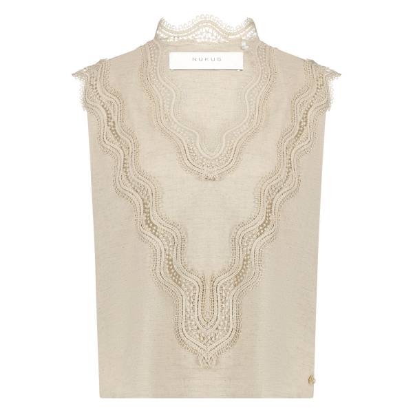NUKUS NKS01033 Maya Top Embroidery