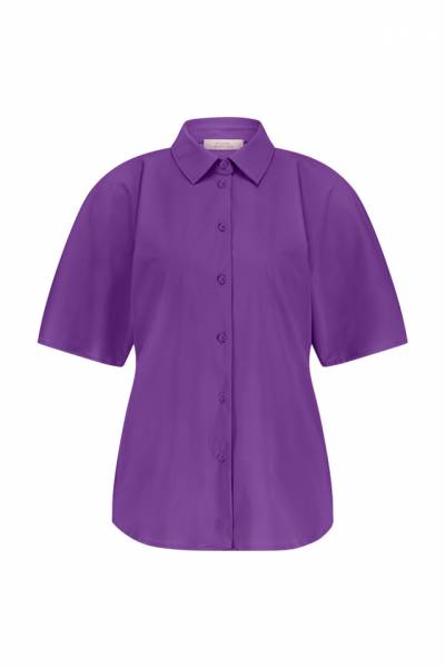 STUDIO ANNELOES 12886 Barb blouse-Purple