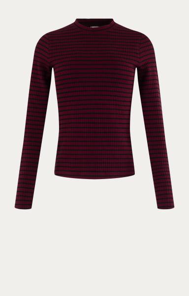 ANNA BLUE SHIRT B75-04-Davis-Beetroot