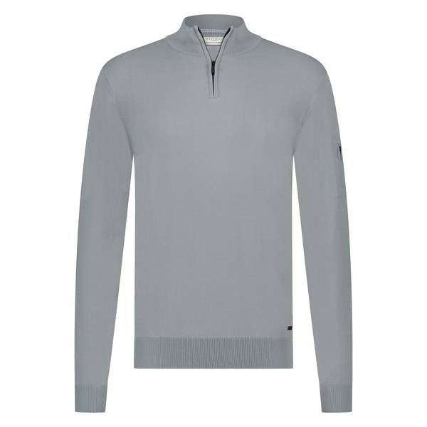 SEVEN DIALS cool dry pullover / 939 dusty grey