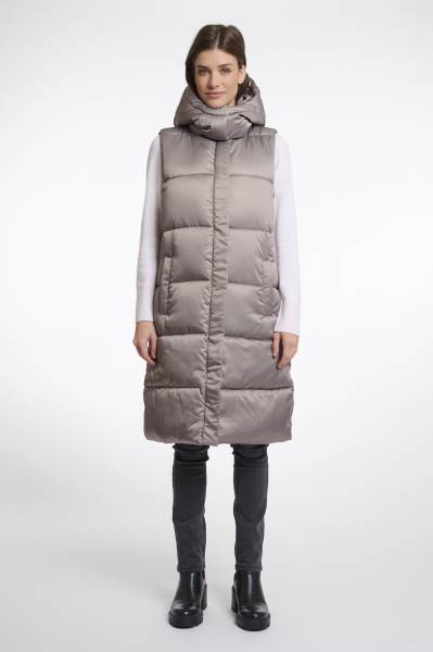 RINO & PELLE Cherine.7002511 Long bodywarmer-pebble