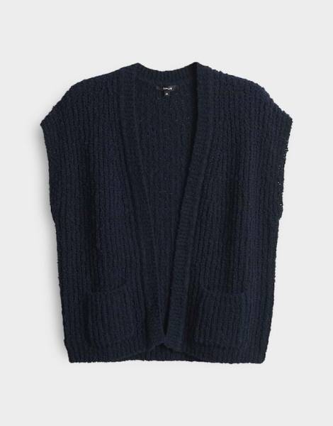 OPUS 10437613314367 Dimola boucle vest-coal blue