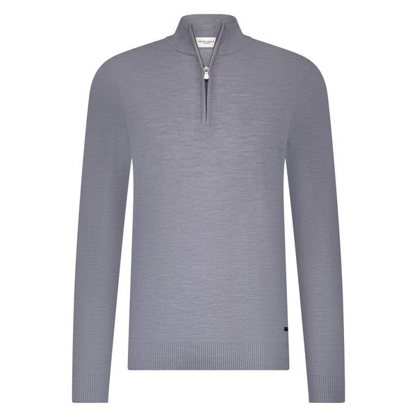 SEVEN DIALS haflzip pullover SAUL/941 MID GREY