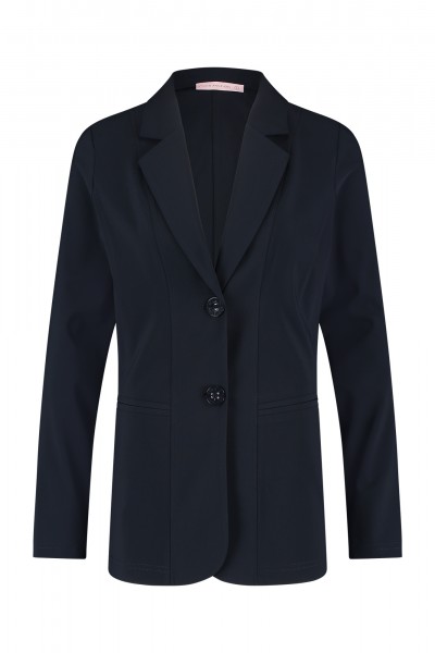 Studio Anneloes 94740 Jody midi blazer - dark blue