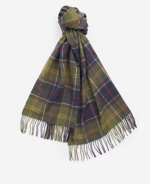 BARBOUR tartan shawl USC0386/TN11