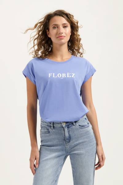 FLORÈZ CR0075 Fien T-shirt-capri blue