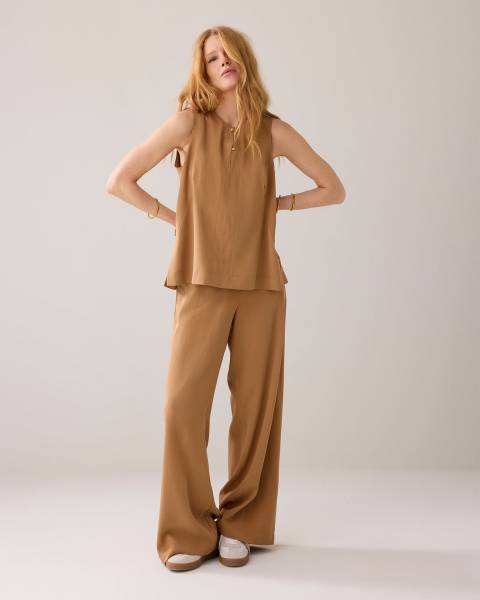 SUMMUM Mouwloze top 2s3311-11650