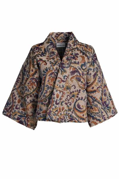 FEMMES DU SUD kimono Esmay Jacquard (JK-0018)