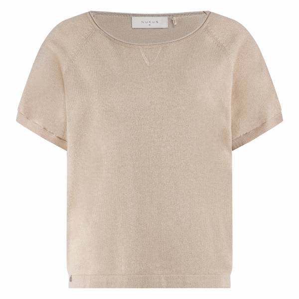 NUKUS NKS01085 Anita Top Lurex - Dusty Pink
