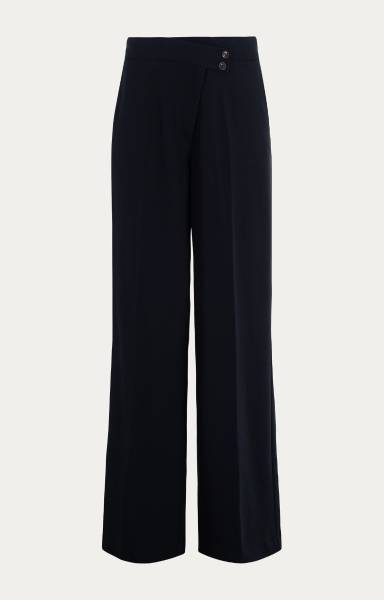 ANNA BLUE B34-02-Cross Broek - Blauw