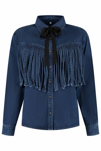 FLORÈZ CR0331 Blaster Blouse Denim