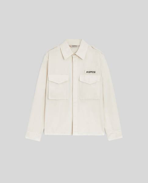 ASPESI OVERSHIRT / JACK S5ACE10G178/85043 NATURAL