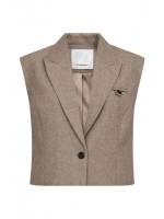 CO'COUTURE 30348 MeeraCC Vestgilet-walnut