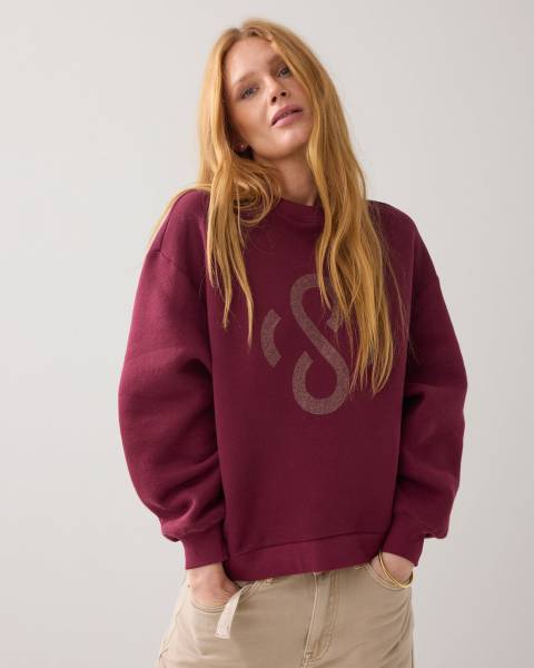 SUMMUM Sweater 3s5212-30413-Merlot