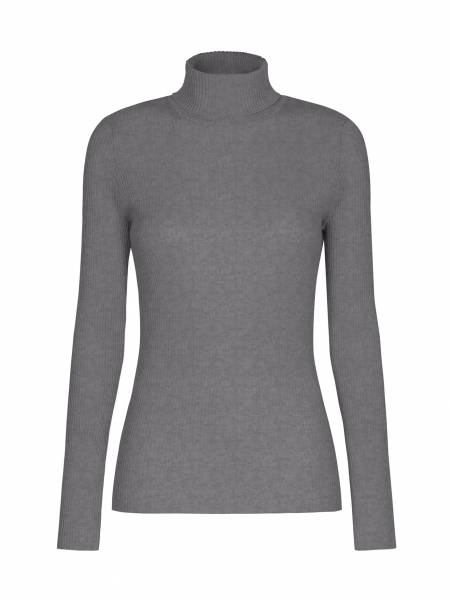 NO MAN'S LAND Roll-neck 64.190 - Dark Steel