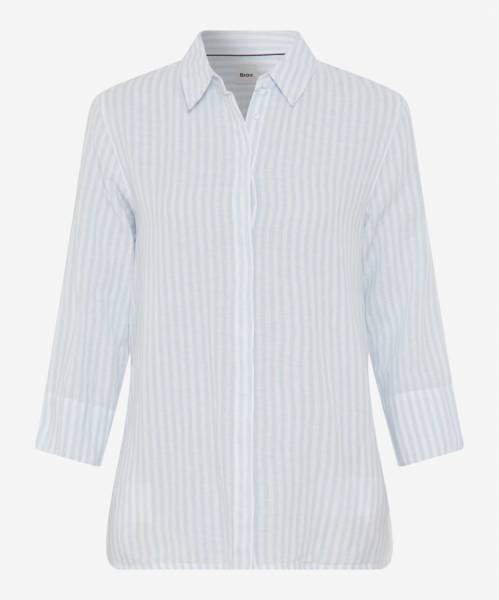 BRAX 417568_94120200 VICKI Blouse Bleu Streep