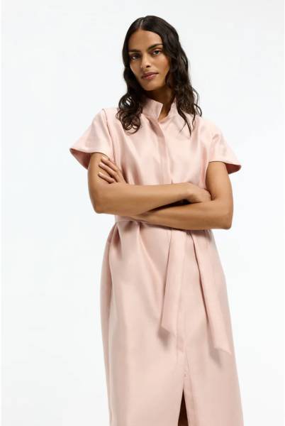 XANDRES 14532-01 Koji Jurk met luxe zijden look