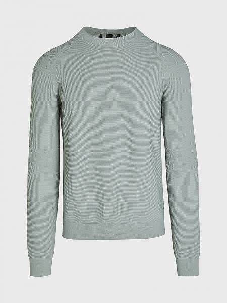 ALPHA TAURI 3D KNIT PULLOVER ATA21574/DUSTY MINT