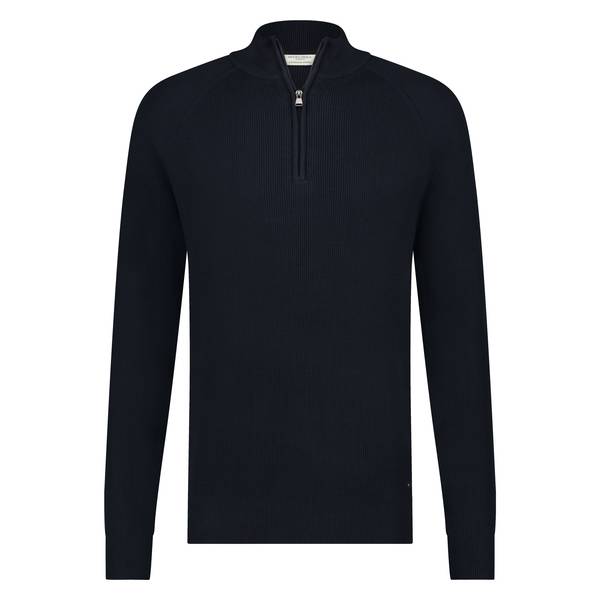SEVEN DIALS zip pullover / 290 navy