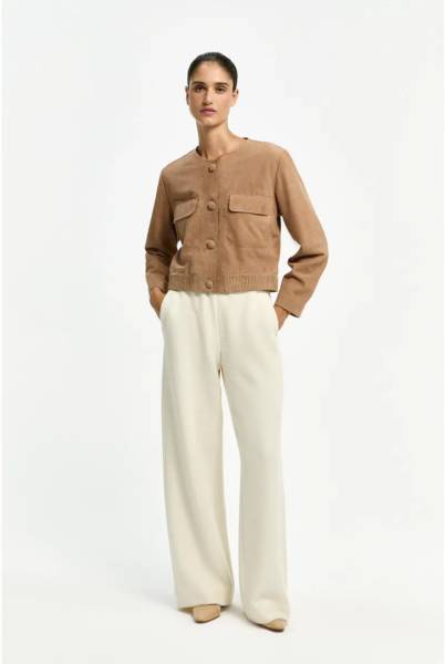 XANDERS Broek met structuur 61110-20 Phocas_Plat_ST