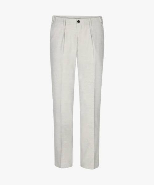 PROFUOMO grijze flanel broek PPWQ30009B