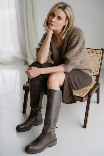 AIMEE THE LABEL Cindy5A V-neck sweater