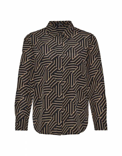Zwarte overhemd shop blouse dames