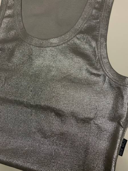 SUMMUM 3s4873-5183 Rib Tank Top-midgrey