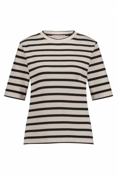 STUDIO ANNELOES 12502 Annika rib t-shirt