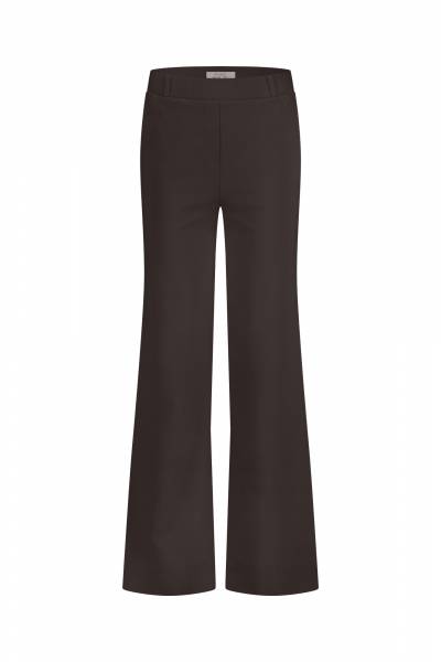 STUDIO ANNELOES 94810 Lexie LONG bonded trousers - espresso