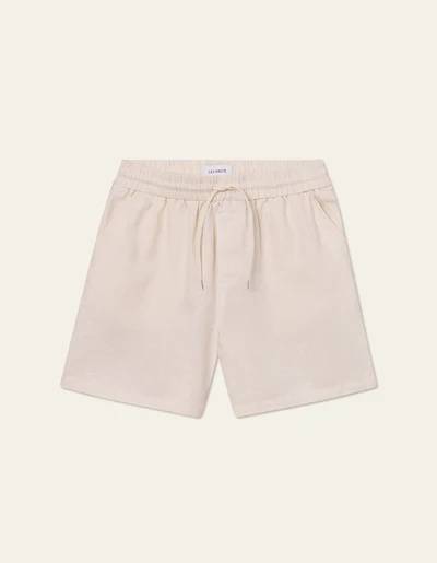 LES DEUX 1000094 OTTO Linnen Shorts-Ivory